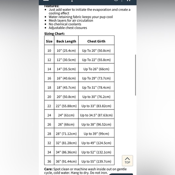 [PET] CANADA POOCH Cooling Dog Vest - Picture 3 of 4